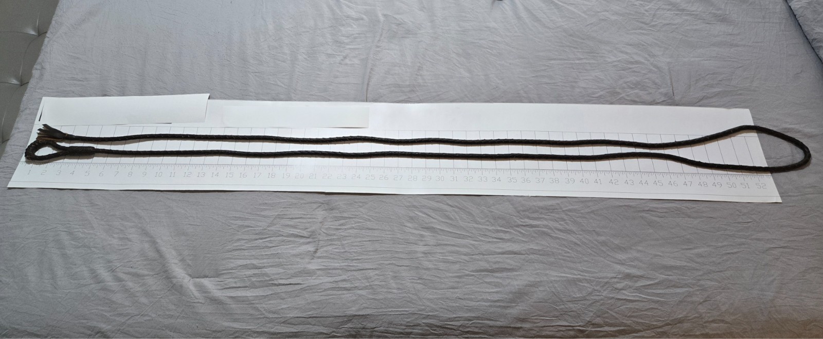Vintage / Antique Leather Trick Lariat Lasso ~ Over 100 Inches Long!!