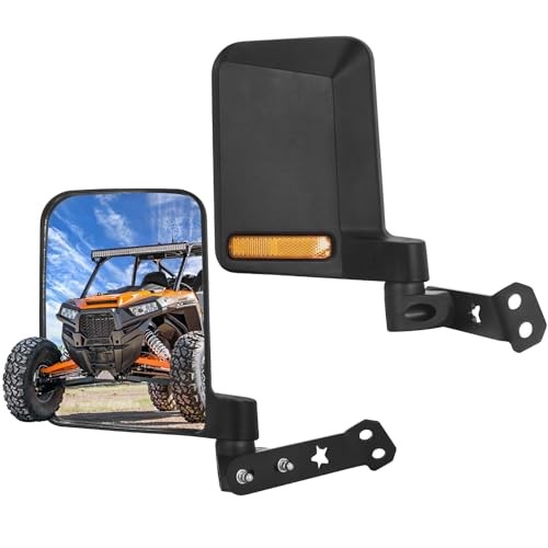 Large Side Mirrors for Polaris General 1000/4 1000/ XP 1000/ XP 4 1000, 2016