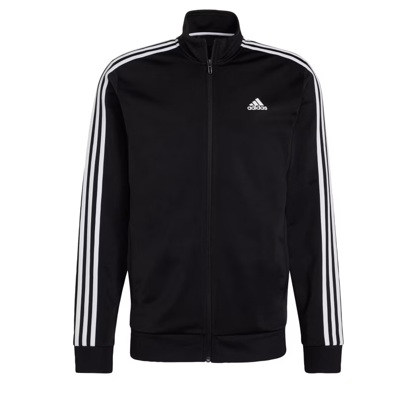 adidas men Essentials Warm-Up 3-Stripes Track Jacket
