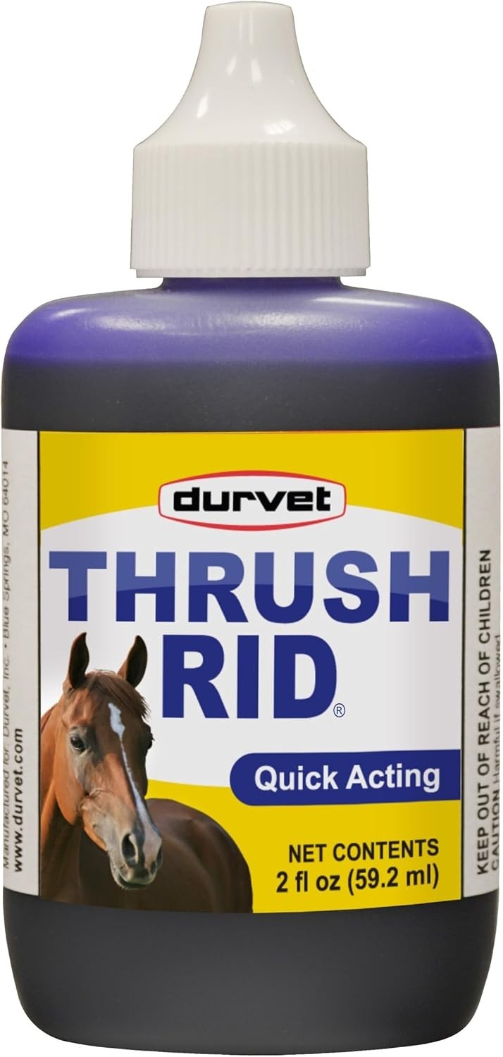 Prevent Thrush for Horses – Long-Lasting 2 oz Liquid Solution for Hooves