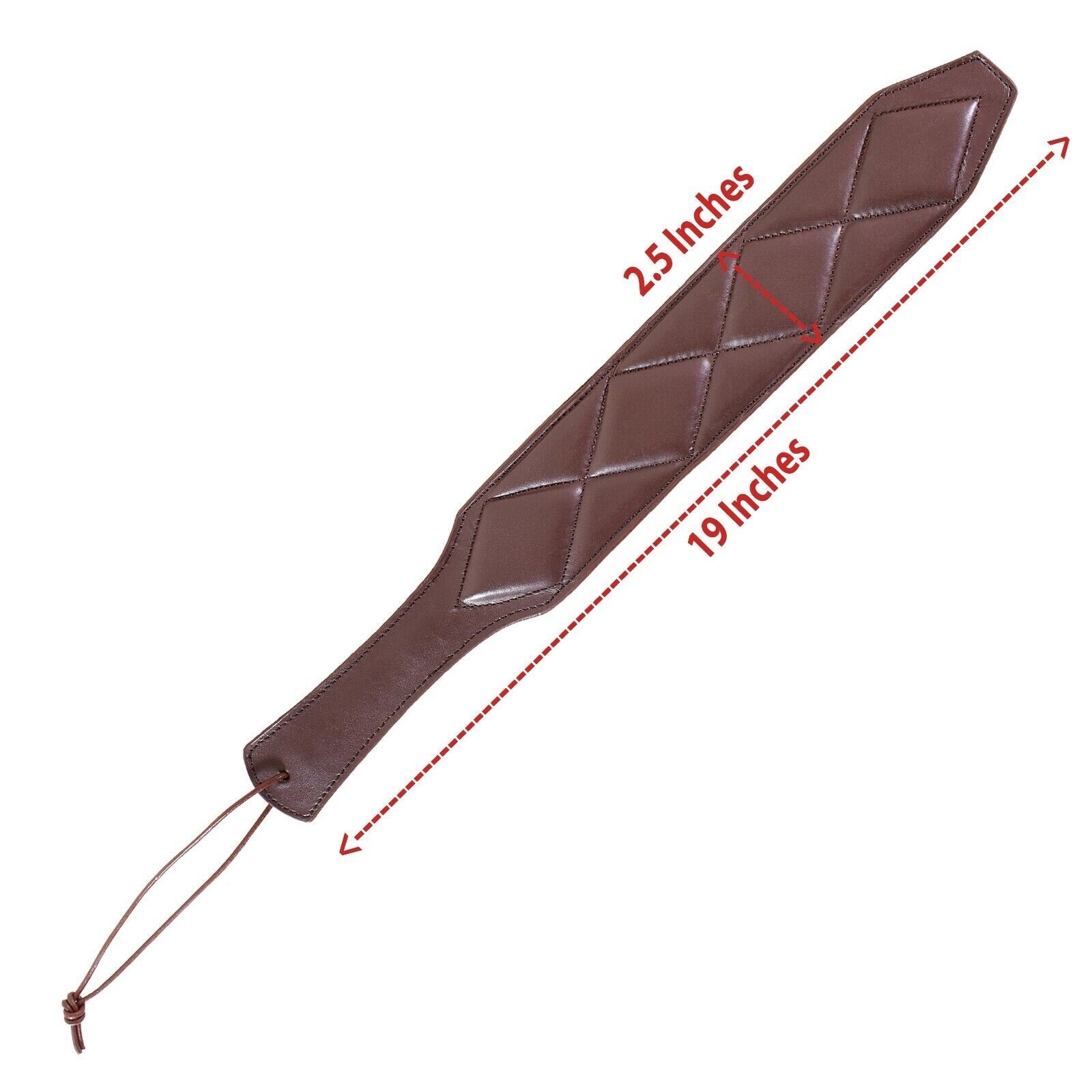 Real Cow Leather Spanking Paddle Slave Spanker BDSM Fetish SM Flirting Fetish
